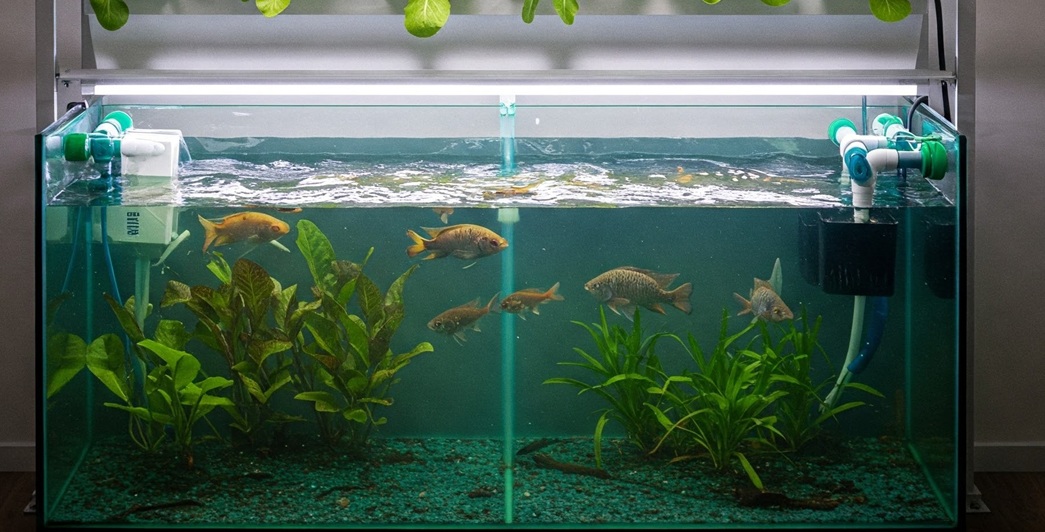 Growing with Fish: Aquaponics Indoor Gardening