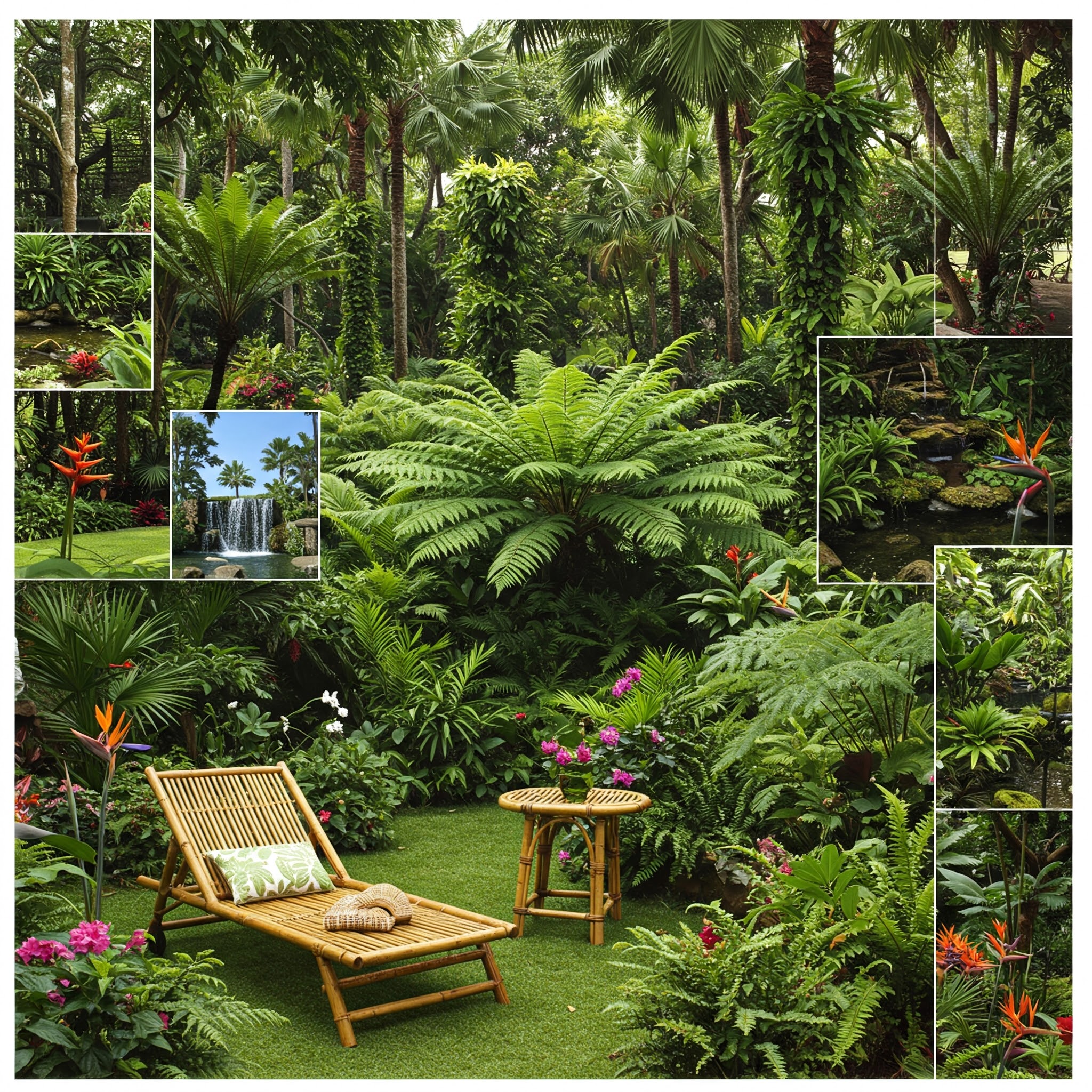 Beautiful Outdoor Garden Décor Ideas to Transform Your Backyard 7 Tropical Gardens