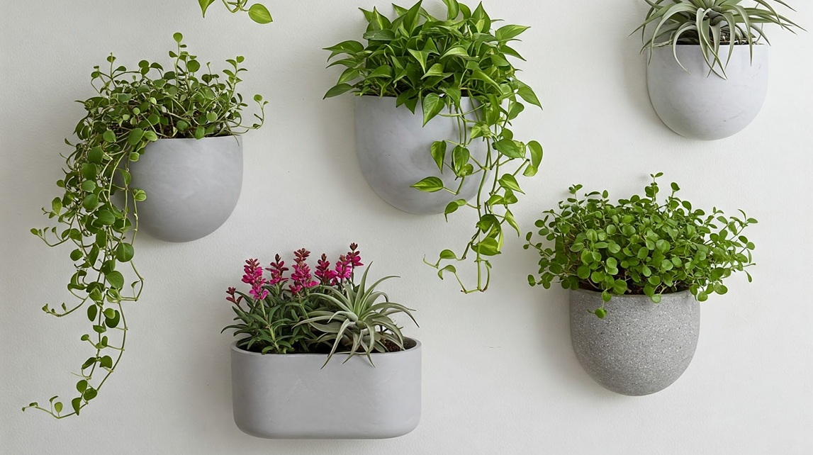 Wall-Mounted Planters