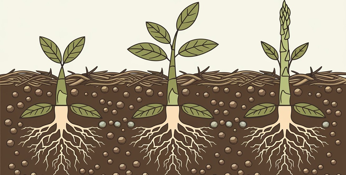 How to Grow Asparagus 4 Covering the Plants