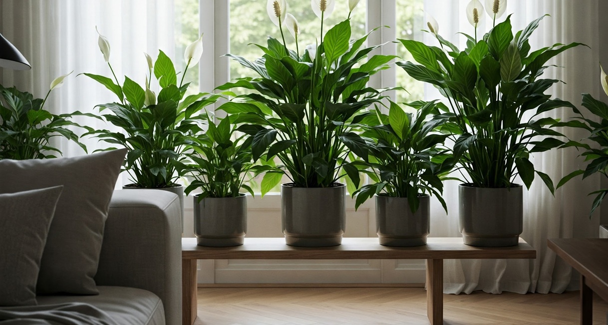 10 Best Indoor Plants for Beginners and How to Care for Them 5 Peace Lily