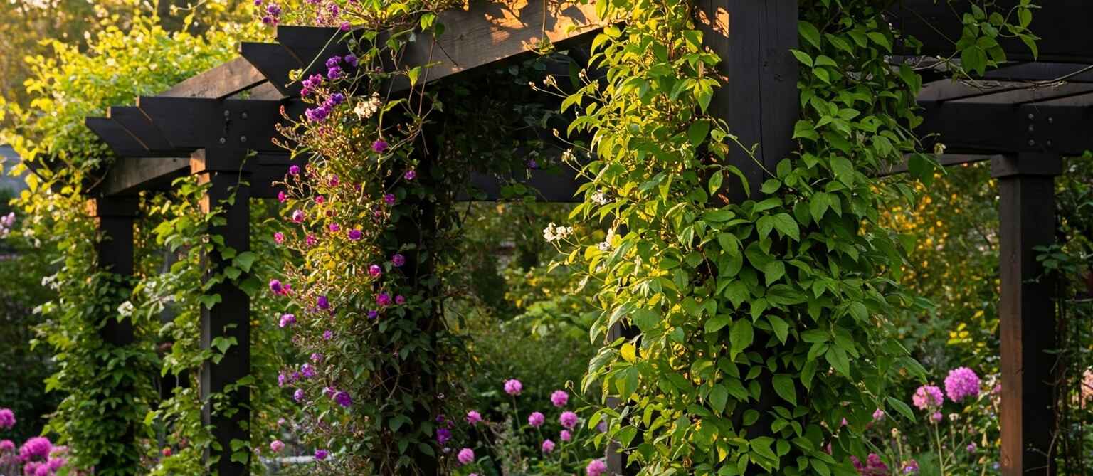 Pergola Climbing Plants