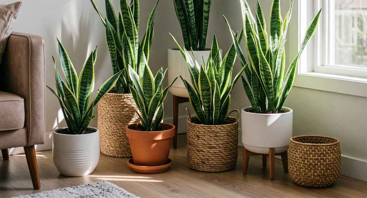 10 Best Indoor Plants for Beginners and How to Care for Them 1 Snake Plant