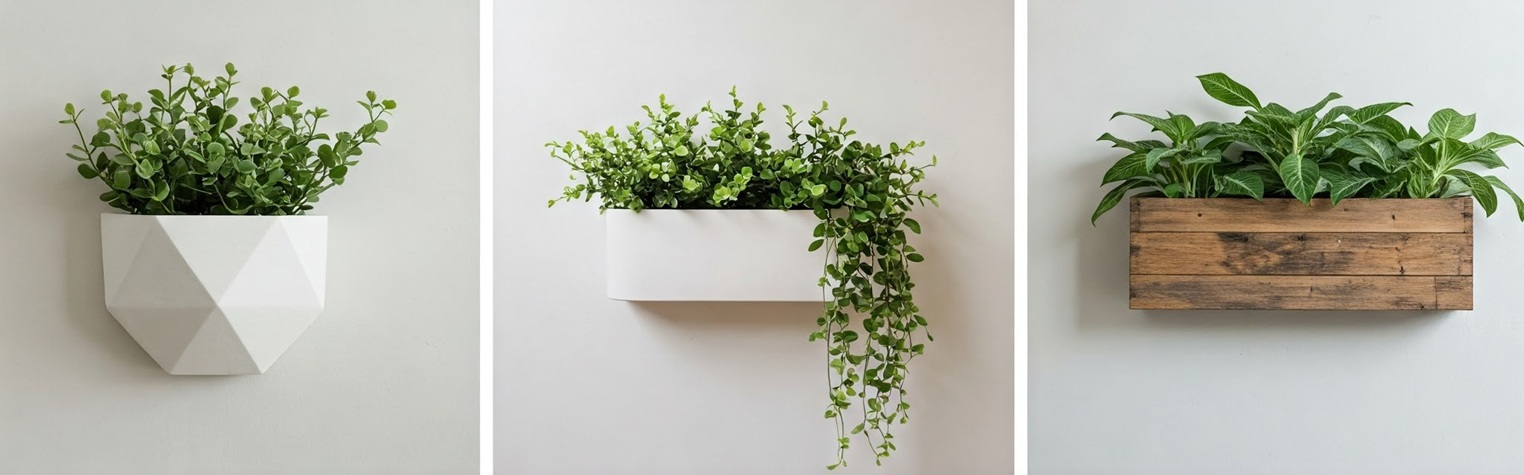 Wall-Mounted Planters