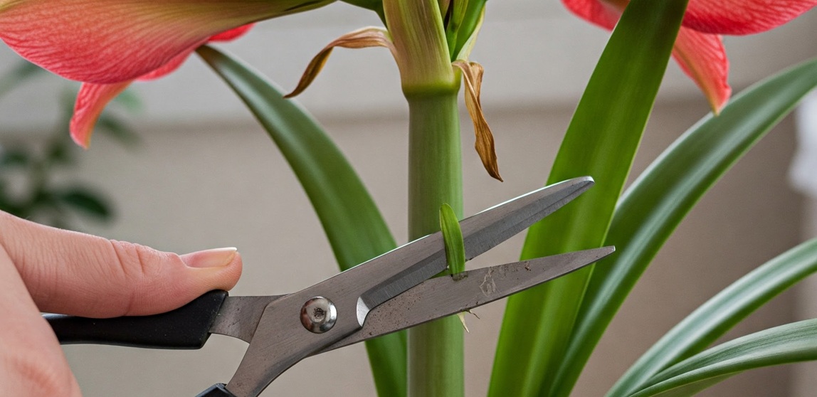 How to Grow Amaryllis 7 The Cycle Continues Encouraging Amaryllis to Rebloom