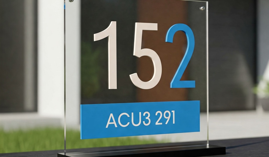 Acrylic Address Signs