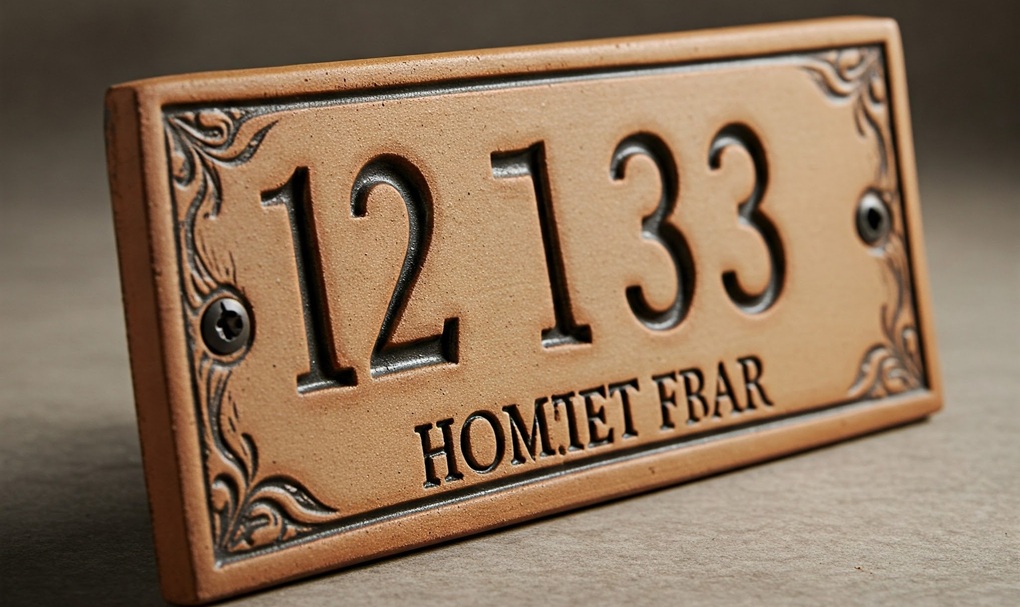 Ceramic Address Signs