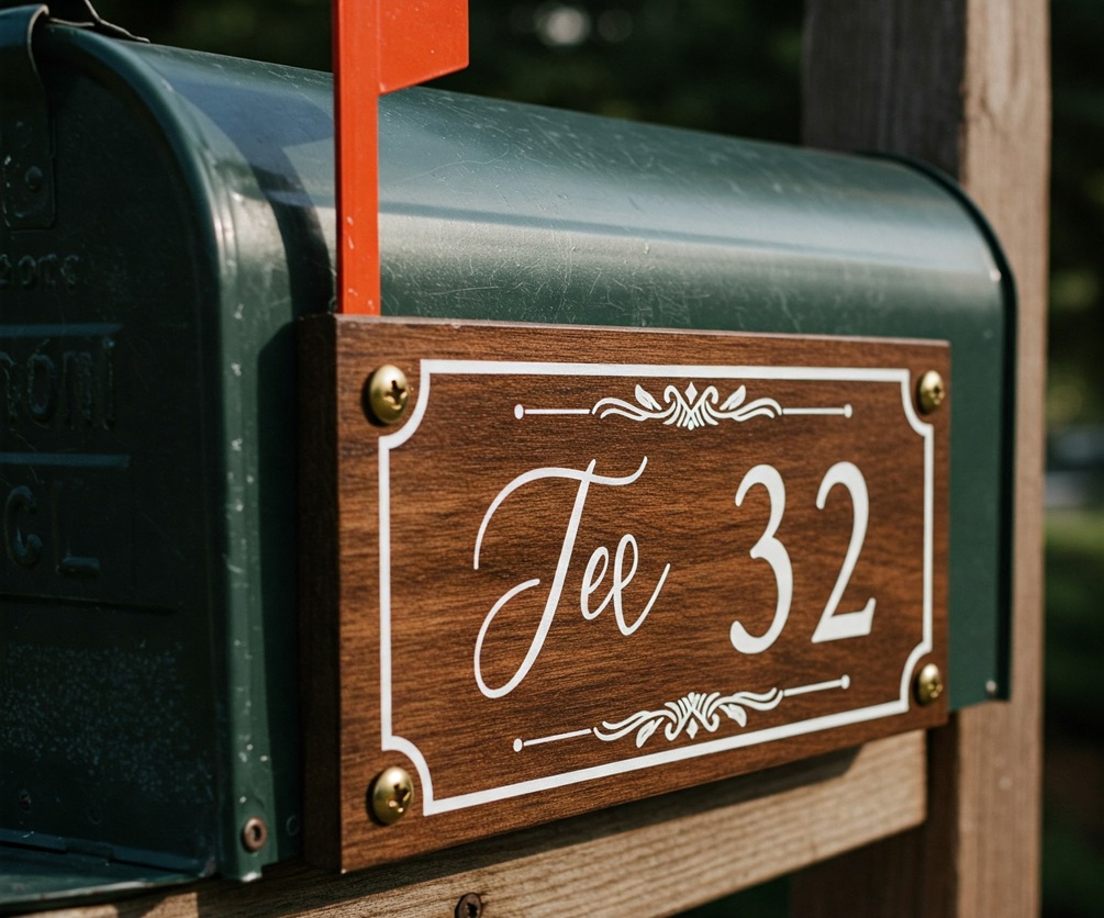 Mailbox Address Signs