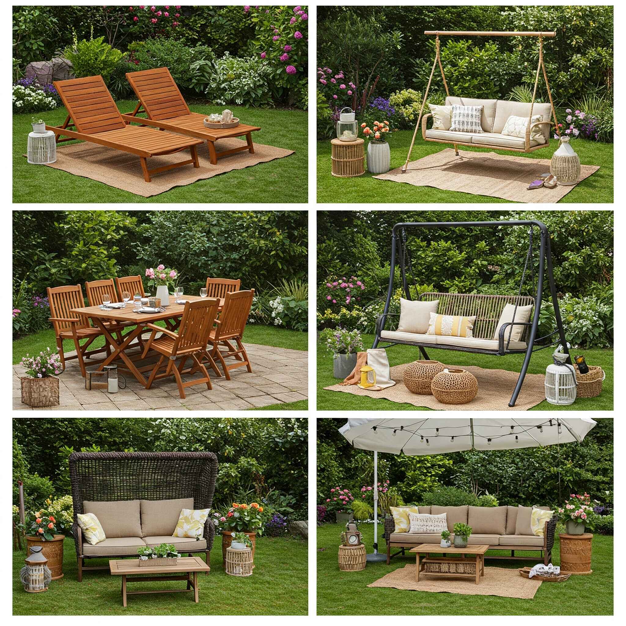 Beautiful Outdoor Garden Décor Ideas to Transform Your Backyard 8 furniture1