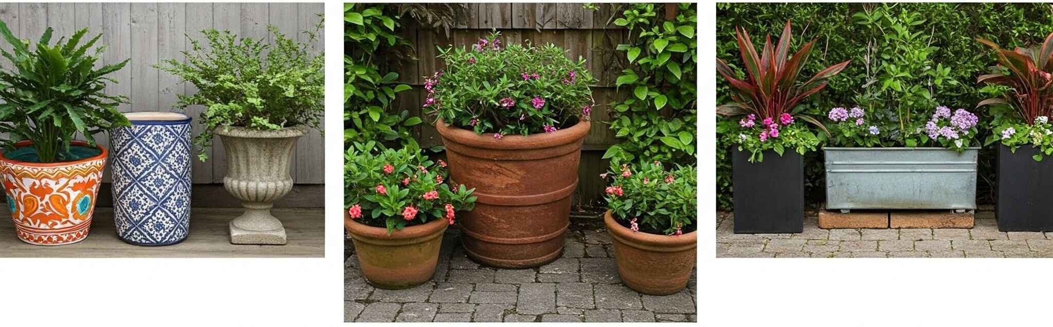 Beautiful Outdoor Garden Décor Ideas to Transform Your Backyard 10 pots1