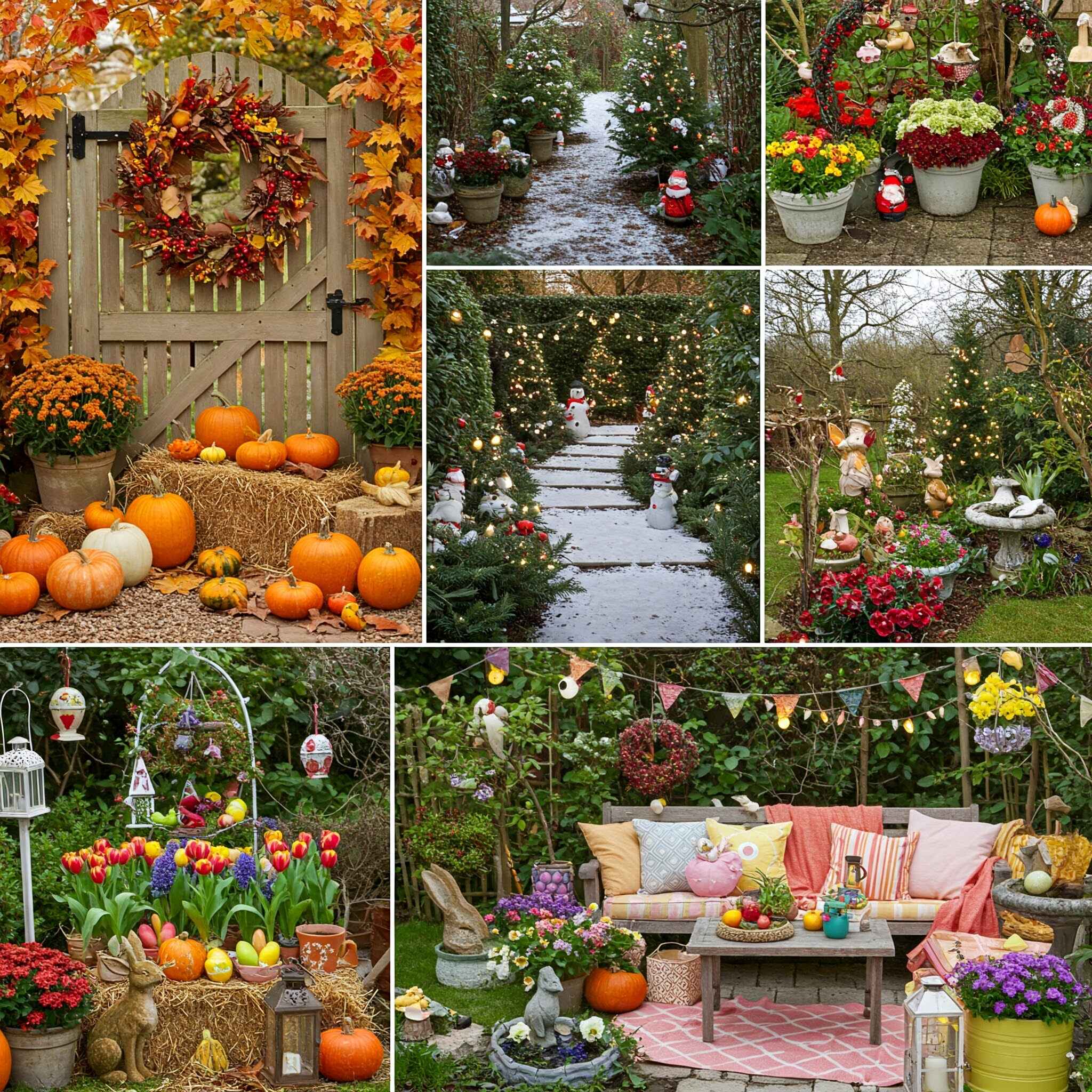 Beautiful Outdoor Garden Décor Ideas to Transform Your Backyard 14 sesonal1